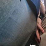 痴漢狂信者 87 【★3】巨乳ニットくびれ美女の巨尻に押し付け＆お触り、抵抗する手の平に擦りつけ